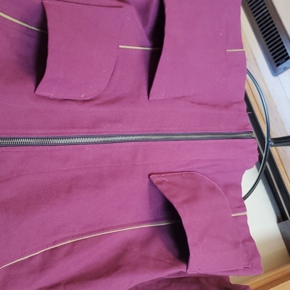 Stormy Kromer Mercantile Plum Harbor 100% Cotton Quiltex Canvas Sz. M Jacket - Picture 6 of 12